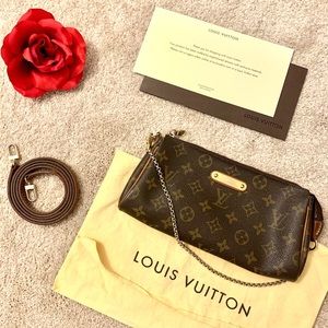 ❤️ LOUIS VUITTON EVA CLUTCH (Rare Find)